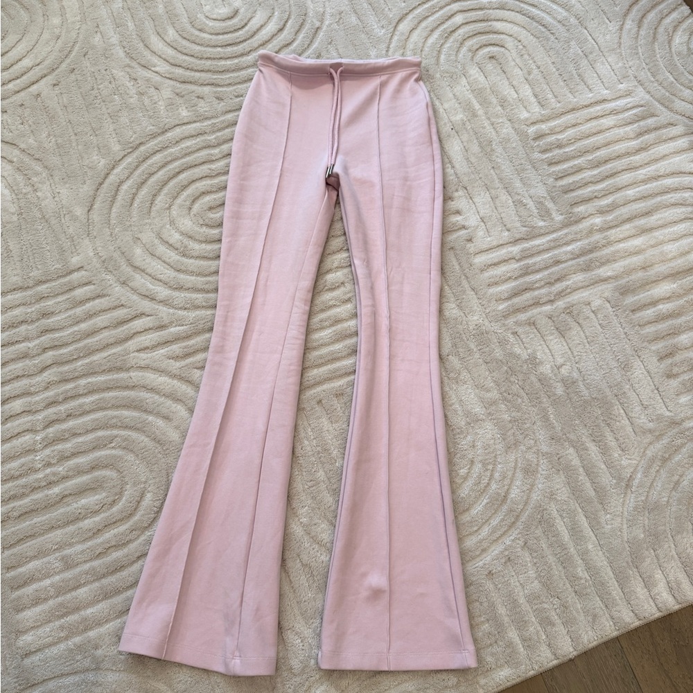 Zara Pink Flared Pants